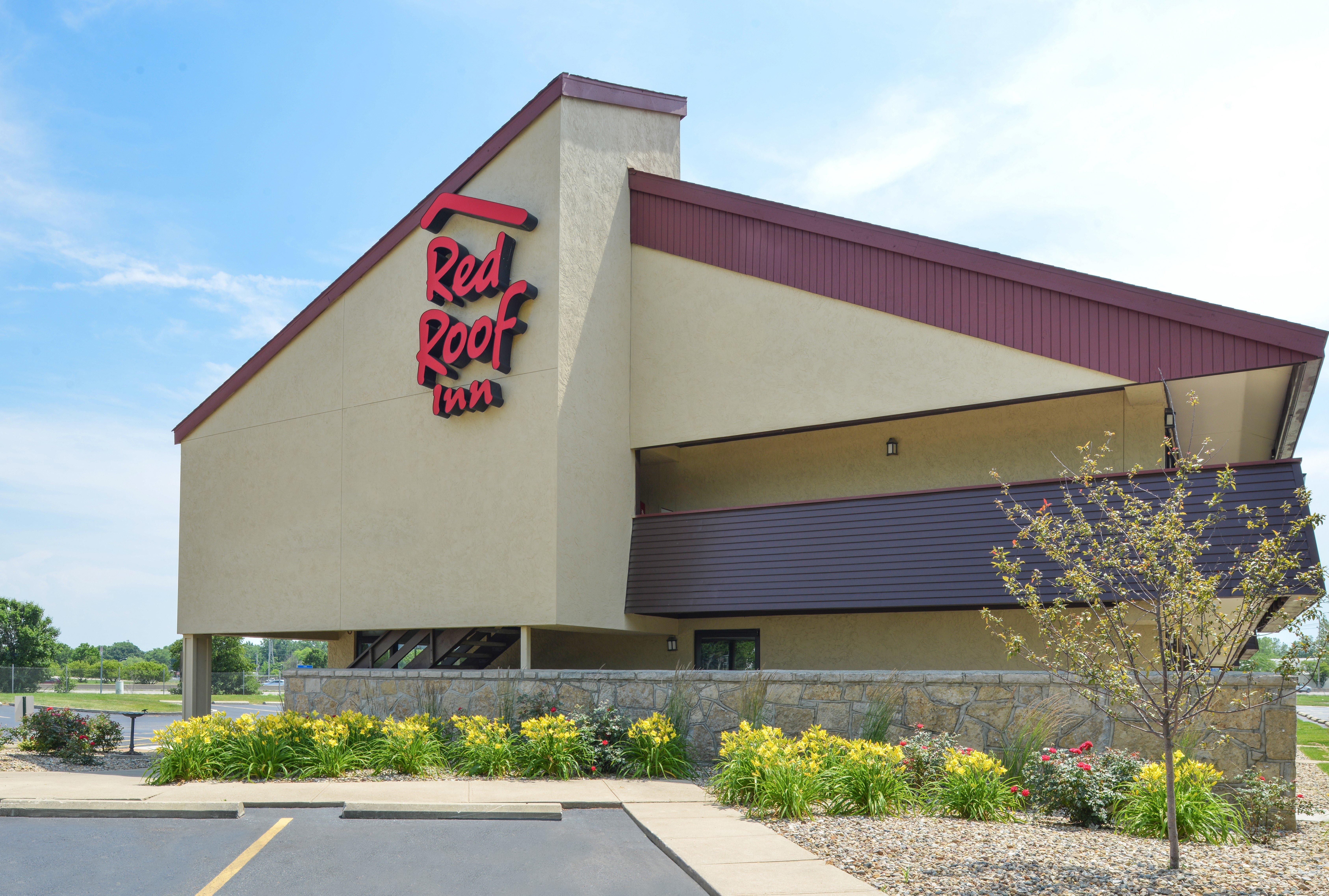 Red Roof Inn Champaign - University Buitenkant foto